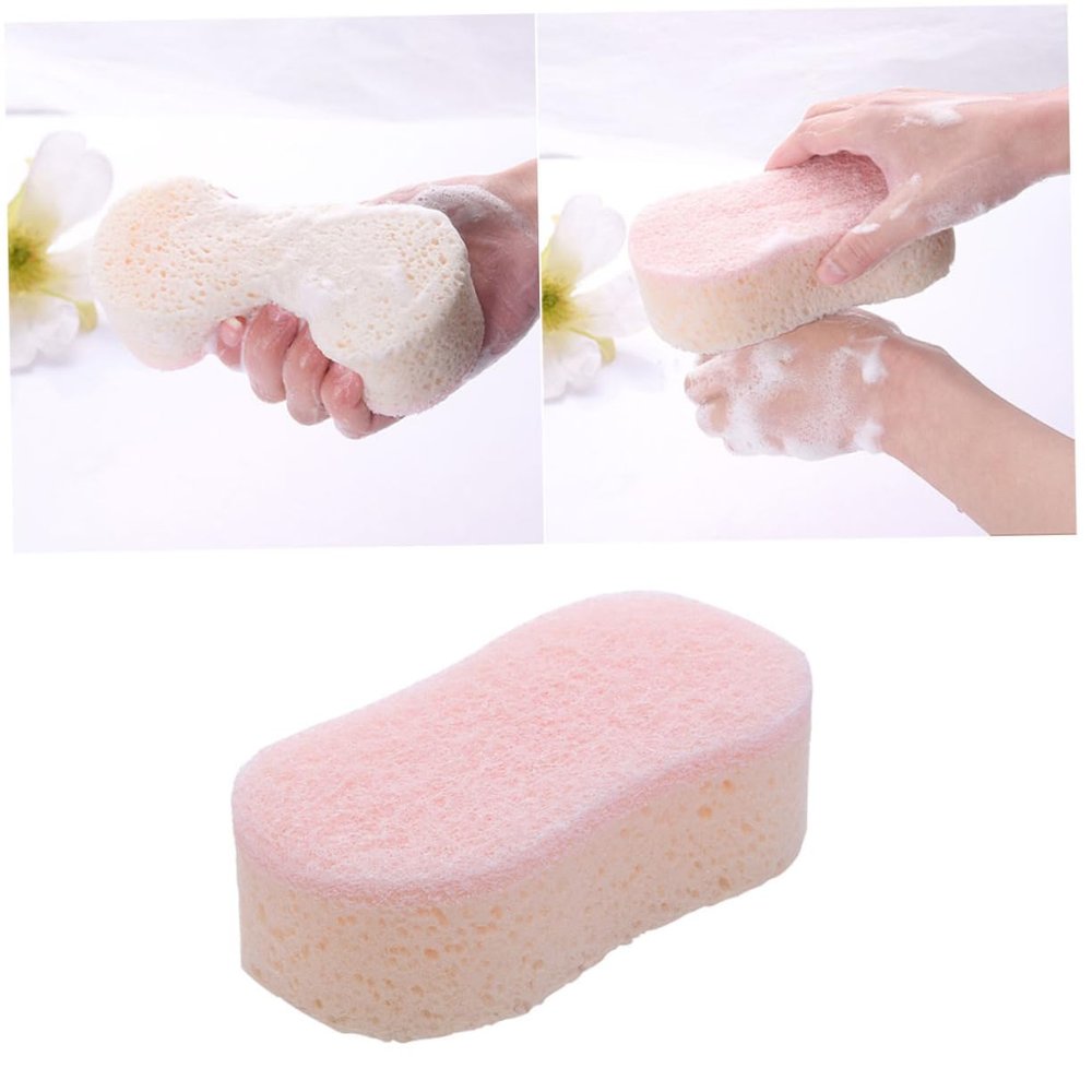 TOGEVAL Body Sponges Scrubbers Bath Sponge Multi-use for Exfoliating Massaging Cleansing Non-Woven Material Unisex Design