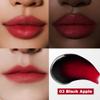 MILKTOUCH Black Peel Off Lip Tattoo - Long-Lasting Matte Lip, Waterproof & Transfer-Proof, Highly Pigmented, Stay-On-All-Day Lip Tint Stain | Stocking Stuffers for Women (4.5g) #03 Black Apple view 3