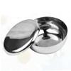TOGEVAL Men's Care Kit Electric Razor Accessories Stainless Steel Shaving Bowl Lid view 4