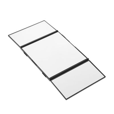 FELTECHELECTR Car Visor Vanity Mirror Durable Foldable Makeup Mirror for Women Stylish Vehicle Accessories for Grooming Eyebrows Applying Eyeliner Enhances Car Interior Decor