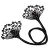 SHERCHPRY Hair Bun Maker for Women Decorative Twisted Hair Clip Easy to Use Bun Fixing Accessory for Daily Fashion and Exercise Flower Design Instant Stylish Updo view 1
