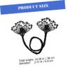 SHERCHPRY Hair Bun Maker for Women Decorative Twisted Hair Clip Easy to Use Bun Fixing Accessory for Daily Fashion and Exercise Flower Design Instant Stylish Updo view 2