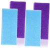 Ipetboom 4pcs Exfoliating Bath Towels Nylon Body Scrubber Cloths Loufas for Shower Cloths for Body Face view 1