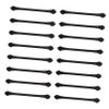 CALLARON 30Pcs Double Ended Sponge Eyeshadow Sticks Versatile Eye Makeup Brushes for Eyeshadow Eyeliner and More for Travel Beginners and Professional Use view 1