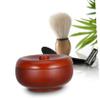 CIYODO Shaving Bowl with Lid Facial Cleansing Tool for Men Keeps Shaving Clean and Dry for Skin Care Routine for Smooth Shaves and Maintenance view 4