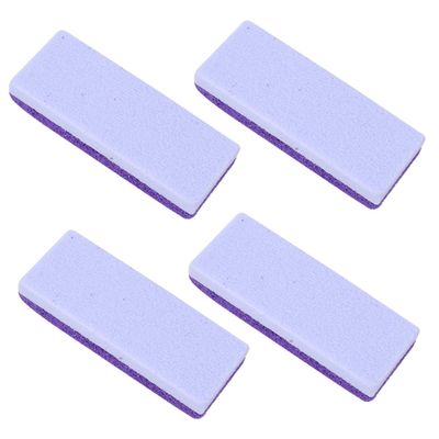 HONMEET 4Pcs Professional Remover Foot Pumice Stone Natural Foot Scrub Tool for Smooth Feet Dead Skin Exfoliation for Home