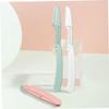 GALPADA 6Pcs Eyebrow Trimmer Folding Hair Remover for Eyebrow Face Neck Compact Portable Design Results for Home Use view 3