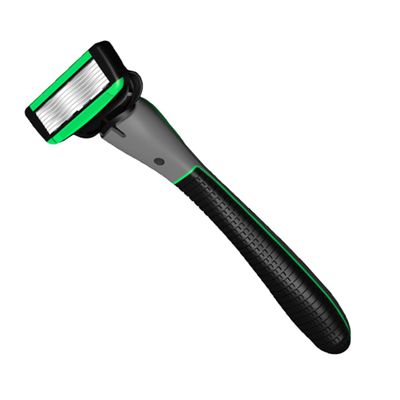 ERINGOGO Safety Razor for Men Handheld Manual Shaving Tool with Rubber Grip for Facial Grooming Hair Trimming Convenient and Stylish Shave Experience