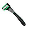ERINGOGO Safety Razor for Men Handheld Manual Shaving Tool with Rubber Grip for Facial Grooming Hair Trimming Convenient and Stylish Shave Experience view 1