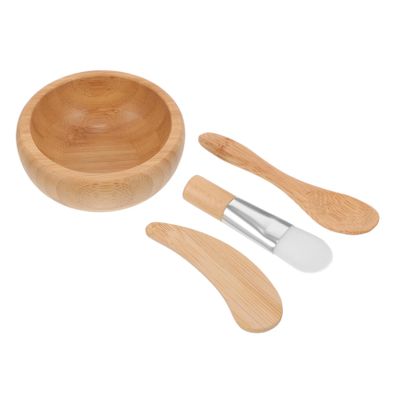 ARTSEWPLY 1Set DIY Facial Mask Mixing Bowl Set Portable Skin Care Tools for Women Includes Bowl Stirring Stick Brush and Spoon for Homemade Face Masks and present