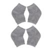 ERINGOGO 2 Pairs Gel Heel Protector Socks for Men and Women Moisturizing Anti-Crack Ankle Socks Breathable for Cracked Heels view 1