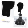 Beaupretty Desktop Wig Head Model Display Holder Black Foam Head Shaped Bracket for Salon Use view 3