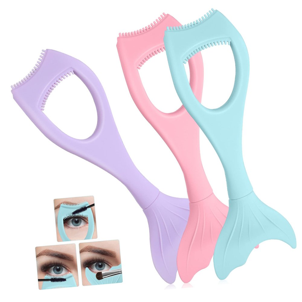 ARTSEWPLY 3pcs Tool Eyelash Comb Mascara Shield Lash Mascara Guard Eyelash Applicator Cosmetic Tool