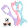 ARTSEWPLY 3pcs Tool Eyelash Comb Mascara Shield Lash Mascara Guard Eyelash Applicator Cosmetic Tool view 1
