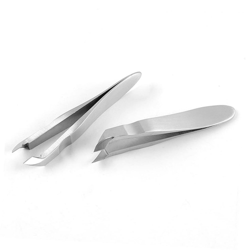 Beavorty Portable Stainless Steel Cuticle Pusher Dead Skin Remover Professional Nail Care Tool for Home Salon Use Effortlessly Trim Overgrown Cuticles Lightweight Easy to Carry