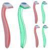 ELAYARD 6Pcs Women's Hair Removal Razor Set for Legs Arms and Intimate Areas Gentle Body Hair Trimmer Ergonomic Grip for Sensitive Skin Random Color view 1