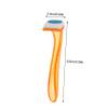 ELAYARD 6Pcs Women's Hair Removal Razor Set for Legs Arms and Intimate Areas Gentle Body Hair Trimmer Ergonomic Grip for Sensitive Skin Random Color view 2