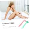 ELAYARD 6Pcs Women's Hair Removal Razor Set for Legs Arms and Intimate Areas Gentle Body Hair Trimmer Ergonomic Grip for Sensitive Skin Random Color view 3