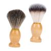 DECORNIJIA 2pcs Shaving Brush with Soft Bristles for Beard Grooming and Salon Cleaning Compact Design for and Use view 1