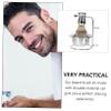 BESTYASH Men's Beard Brush Set 1 Set Shaving Brush Bubble Bowl and Metal Stand Grooming Accessories for Bearded Men view 2