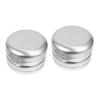 BUGUUYO 4Pcs Aluminum Soap Cases Drainage Holes Multi-Function Small Container for Soap Makeup and Earphones Portable Leakproof Storage Box for Travel and Home Use view 1