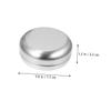 BUGUUYO 4Pcs Aluminum Soap Cases Drainage Holes Multi-Function Small Container for Soap Makeup and Earphones Portable Leakproof Storage Box for Travel and Home Use view 2
