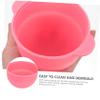jojofuny Silicone Wax Melting Bowl for Hair Removal Wax Heater Non-Stick Pink Melting Container for Beauty Treatments and DIY Kits view 4