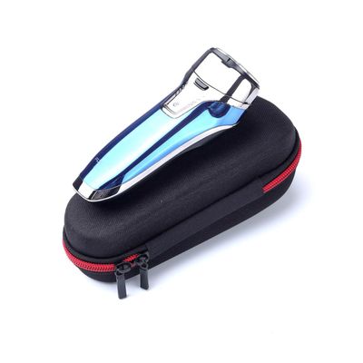 GANAZONO Men's Electric Shaver Travel Case Durable Storage Bag for Razor Charger Protective Carrying Pouch with Smooth Zipper for Other Electric Shavers Black