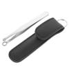 BESTYASH Round Head Nose Hair Clip Trimming Tool with Case Stainless Steel Nasal Hair Remover for Men Precision for Grooming view 1