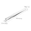 BESTYASH Round Head Nose Hair Clip Trimming Tool with Case Stainless Steel Nasal Hair Remover for Men Precision for Grooming view 2