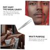 BESTYASH Round Head Nose Hair Clip Trimming Tool with Case Stainless Steel Nasal Hair Remover for Men Precision for Grooming view 4
