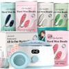 LansleyWax 1LB Rose Wax Beads + Blue Waxing Kit view 1