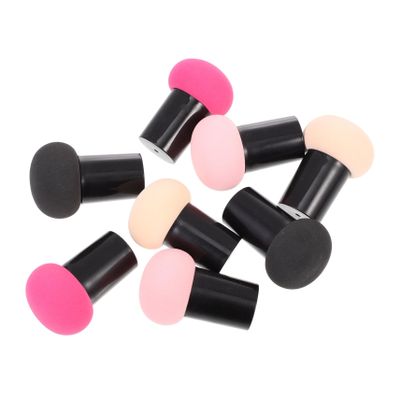 ARTSEWPLY 8Pcs Mushroom Shape Powder Puff for Wet Dry Makeup Application Skin Tone Each Safe Odorless Easy to Use for Eyeshadow Makeup