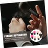 ARTSEWPLY 8Pcs Mushroom Shape Powder Puff for Wet Dry Makeup Application Skin Tone Each Safe Odorless Easy to Use for Eyeshadow Makeup view 3