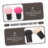 ARTSEWPLY 8Pcs Mushroom Shape Powder Puff for Wet Dry Makeup Application Skin Tone Each Safe Odorless Easy to Use for Eyeshadow Makeup view 4