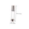 Outanaya 6pcs Travel Pump Bottle Empty Cosmetics Container for Lotion Foundation Durable Leak Design with Shiny Nozzle for Travel and Daily Use view 2