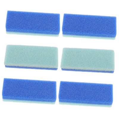 BIUDECO 6pcs Foot Dead Skin Exfoliator Pumice Stone Shower Foot Stone for Girls Home Office Travel