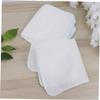 Beavorty 10pcs Double Layer Cotton Nursing Towels Soft Makeup Remover Cloths Blue Sideband for Parents and Gentle Skin Care view 3