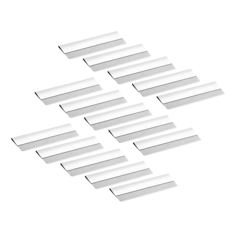 Vaguelly 100pcs Eyebrow Trimmer Blades Multi Functional Makeup Tool for Eyebrow Facial Hair Removal Versatile Shaving and Grooming Kit for Daily Use