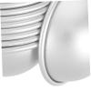 Angoily 12pcs Aluminum DIY Bath Salt and Shower Soap Molds Semicircular Ball Moulds for Crafting and Making view 3