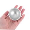 Angoily 12pcs Aluminum DIY Bath Salt and Shower Soap Molds Semicircular Ball Moulds for Crafting and Making view 4
