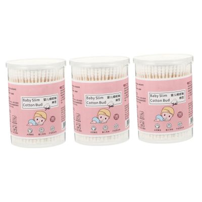 Healeved 540pcs Practical Ear Cleaning Swabs Soft Cotton Buds for Daily Use Safe Hygiene for Makeup and Cleaning Needs