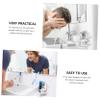 Beavorty 1set Men's Beard Brush Set Metal Stand Bubble Bowl Grooming Cleaning Tools for Shaving Easy to Clean Beard Care Kit view 4