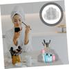 Alipis Rotating Makeup Organizer Dual-layer Cosmetic Storage Rack for Brushes Lipsticks and Versatile Holder for Home and Travel Use view 3