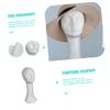 ELAYARD Mannequin Head for Wigs and Hats Display Smooth Surface Headdress Stand for Home Salon and Travel Use for Wig Drying and Decoration Tall view 3