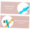 Ipetboom Stainless Steel Eyebrow Razors Kit 6-Piece Set with Eyebrow Brush and Comb Precision Face Shavers for Women view 3