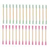 Beaupretty 1000pcs Double Head Disposable Cotton Swabs for Ear Cleaning and Makeup Application Versatile Spiral Swabs Random Colors for Crafting and Personal Care view 1