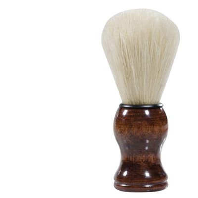 BATHVEVE Portable Soft Bristle Beard Brush for Men Skin-friendly Facial Shaving Tool Compact Travel-friendly Beard Cleaning Brush