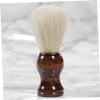 BATHVEVE Portable Soft Bristle Beard Brush for Men Skin-friendly Facial Shaving Tool Compact Travel-friendly Beard Cleaning Brush view 3
