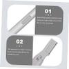 Ipetboom 1Set Eyebrow Trimmer Multi Functional Facial Hair Remover for Women Compact Razor for Eyebrow Shaping Nose Hair Makeup for Travel view 3